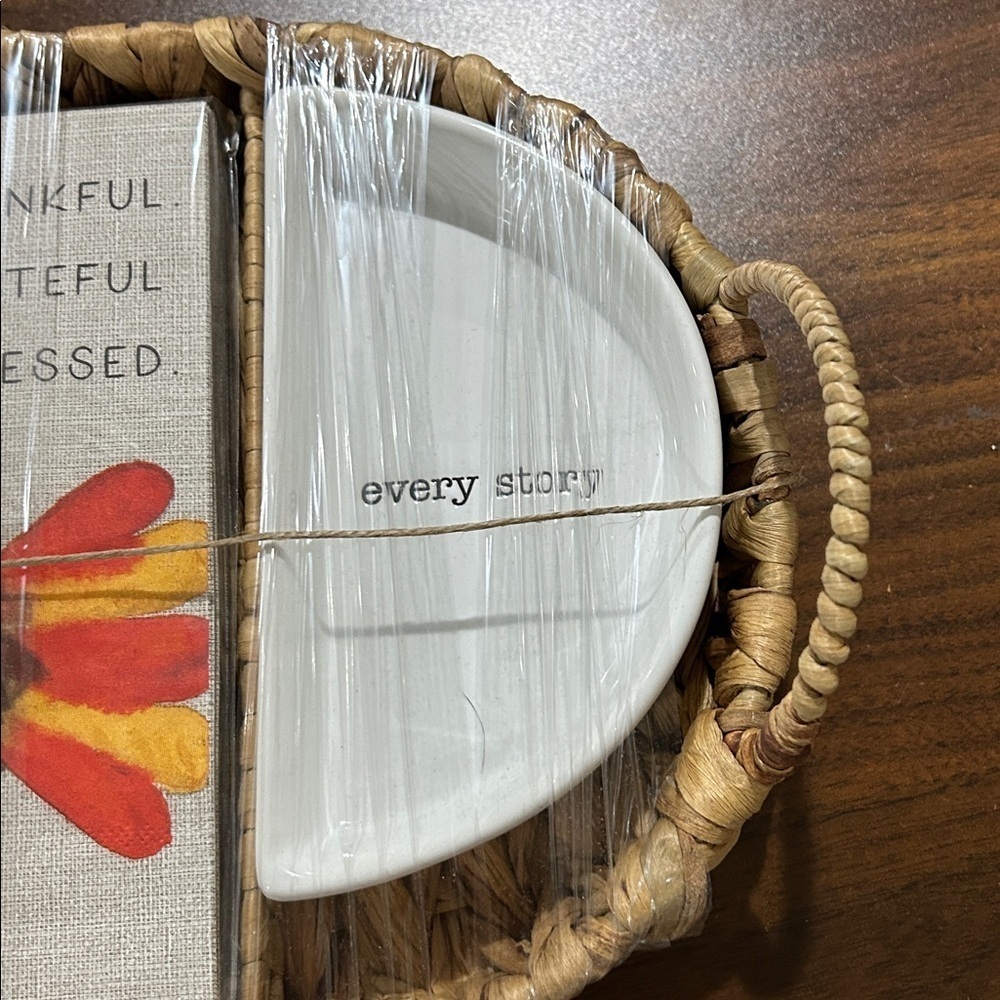 Mud Pie Thankful Serving Set - Picture 4 of 6